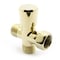 Thrifco Plumbing Polished Brass Push/Pull Shower Diverter 4402233 - alternate 1